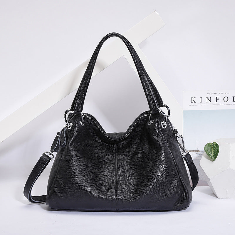 Fashion Genuine Leather Totes Lady Crossbody Bag Handbag