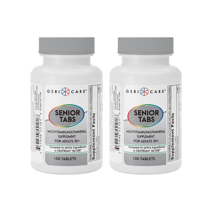 GeriCare Senior 50+ Multivitamin – Immune & Daily Support – 200 Ct