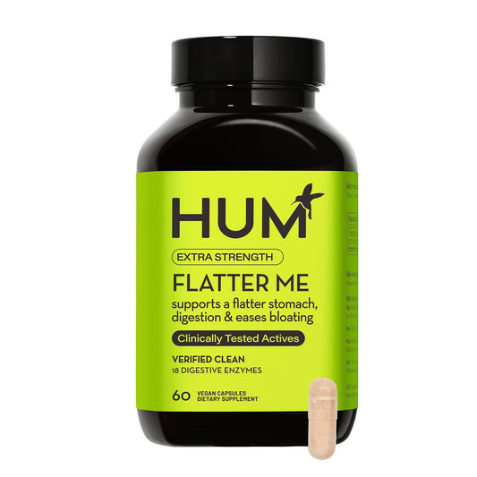 HUM Flatter Me – Digestive Enzymes for Bloating Relief & Gut Health