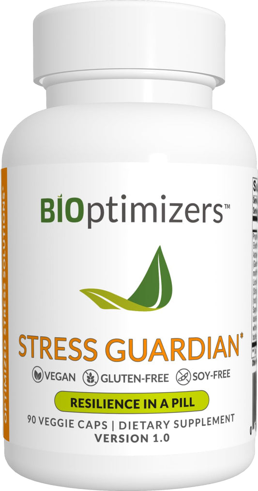 BIOptimizers Stress Guardian – Stress Relief & Rest Support – 90 Capsules