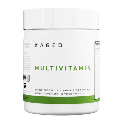 Kaged Whole Food Multivitamin – Organic Plant-Based Vegan, 60 Servings