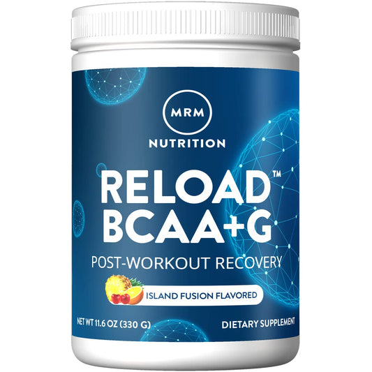 MRM Reload BCAA+G – Island Fusion, 9.6g Aminos, CarnoSyn®, Keto Support