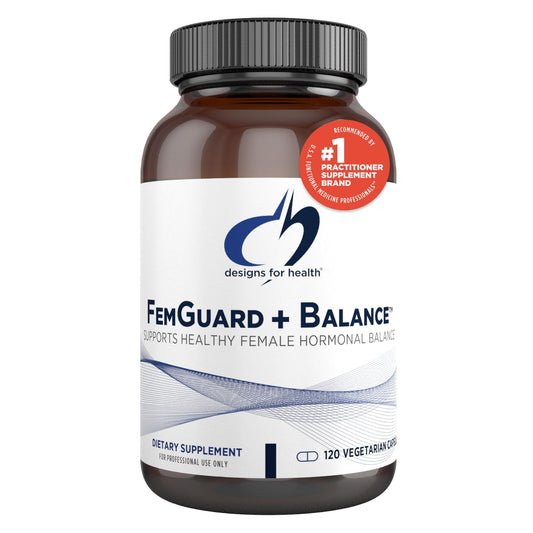 FemGuard+ Hormone Support for Women – DIM, Herbal Estrogen Supplement, 120 Capsules