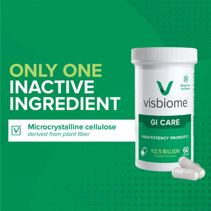 Visbiome GI Care – 112.5B CFU Probiotic for Gut Health & IBS Relief