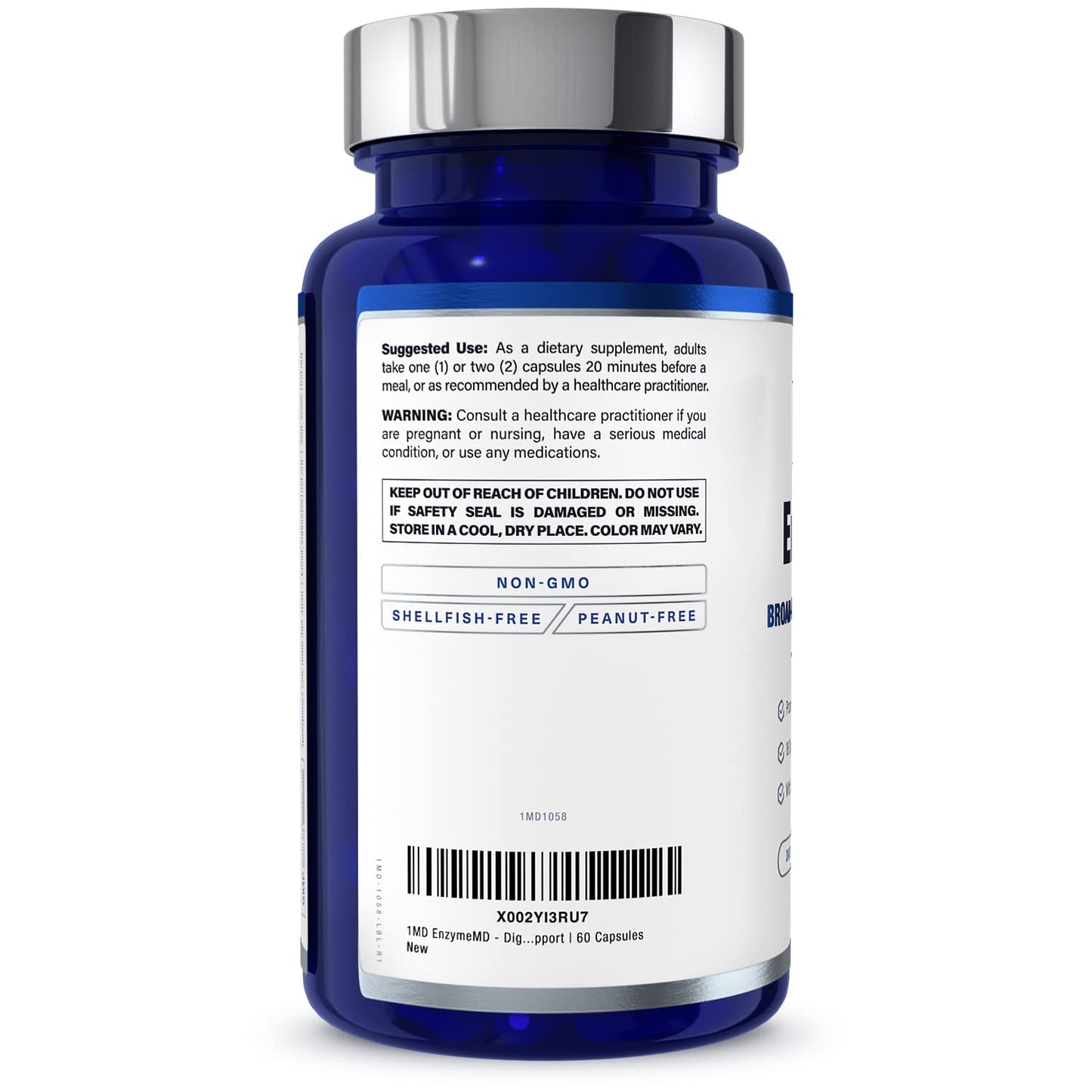 1MD EnzymeMD – 18 Digestive Enzymes for Bloating & Gas Relief – 2 Pack (68 characters)