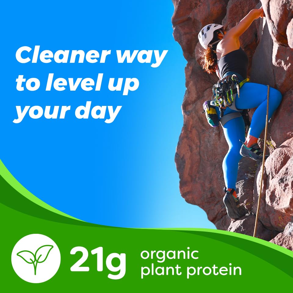 Orgain Vegan Protein + Superfoods – Chocolate Fudge, 21g Protein