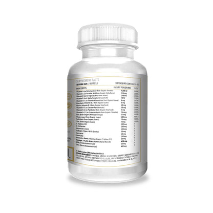 ACTIF Surgery Recovery Supplement with 20+ Advanced Factors and Omega-3 – Non GMO, Made in USA, 90 Count Double Chlorella Factor + Zinc