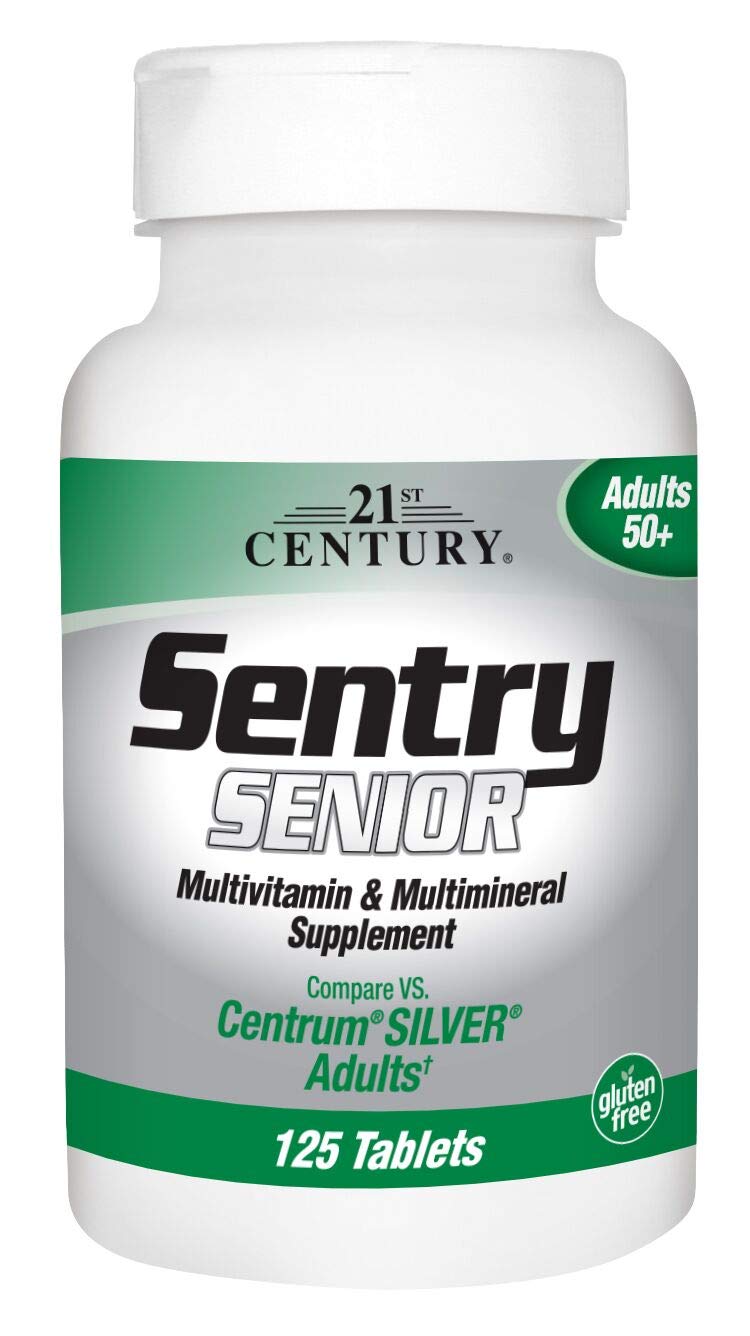 21st Century Sentry Senior 50+ – Multivitamin Support – 200 Ct