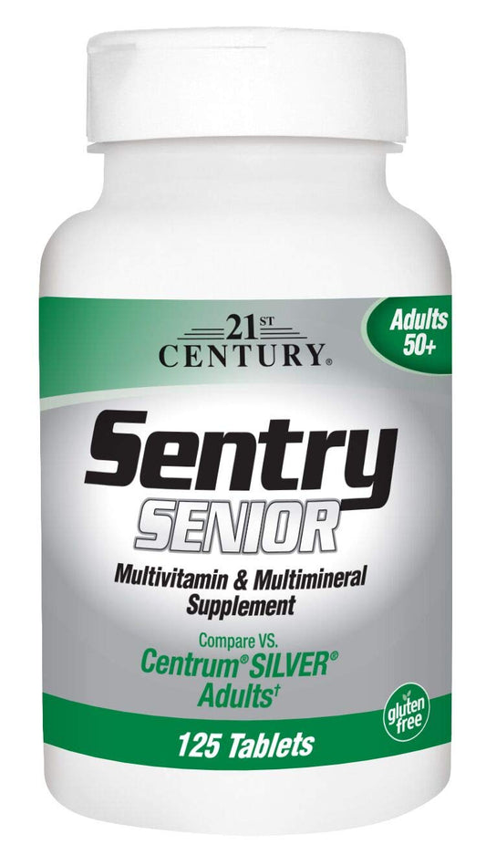 21st Century Sentry Senior 50+ – Multivitamin Support – 200 Ct