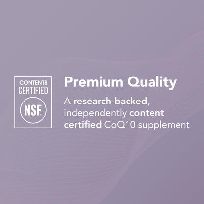 Theralogix NeoQ10 CoQ10 – Heart Health & Fertility Support – 90 Softgels