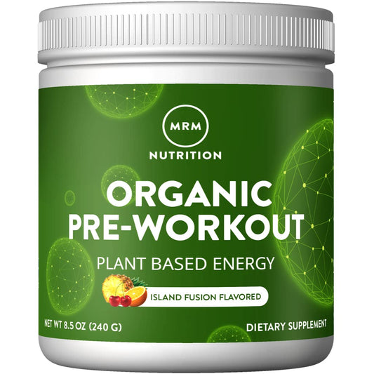 MRM Organic Pre-Workout – Island Fusion, Superfoods & Adaptogens