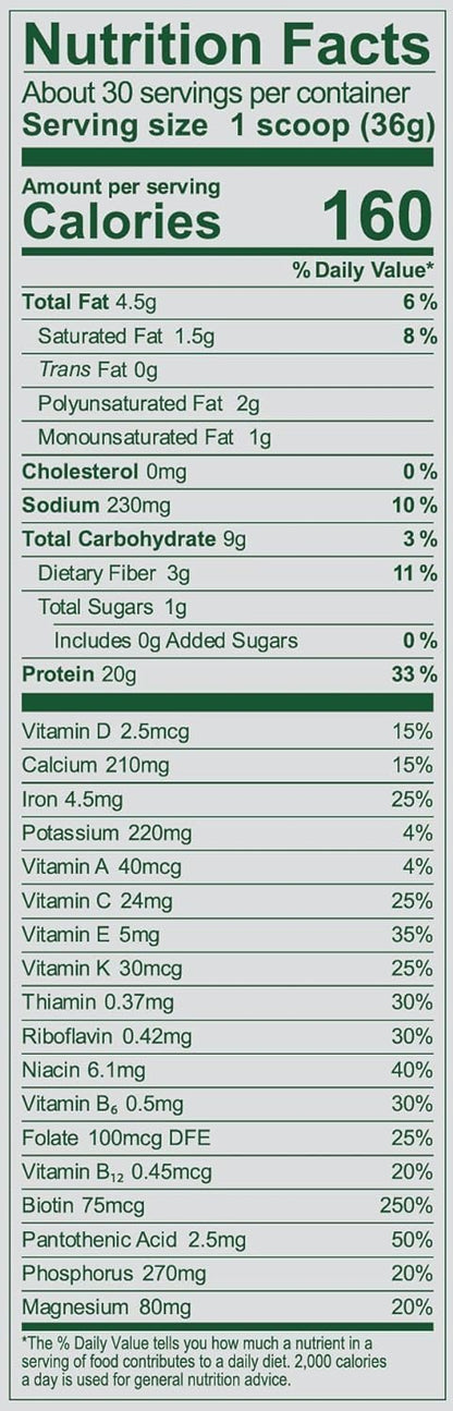 Vega Essentials Protein – Chocolate, Vegan, Superfoods, 2.4 lbs