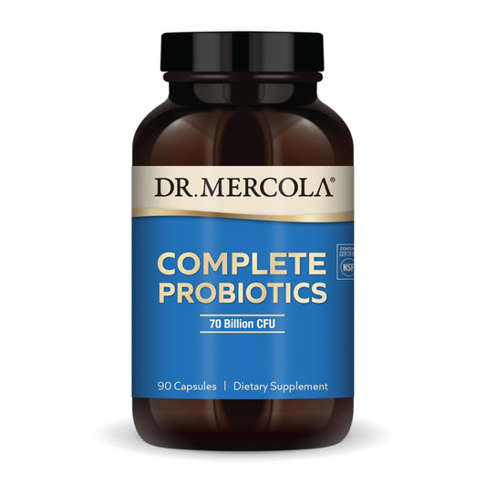 Dr. Mercola Complete Probiotics – 70B CFU, Gut & Immune Health