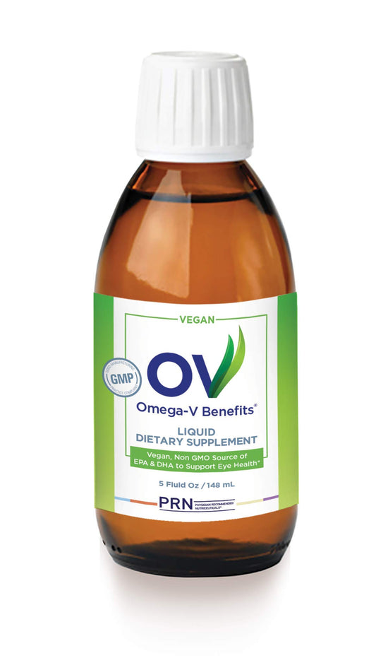 PRN Omega-V Vegan Omega-3 – 1000mg EPA & DHA, Heart & Brain Health, 1 Month