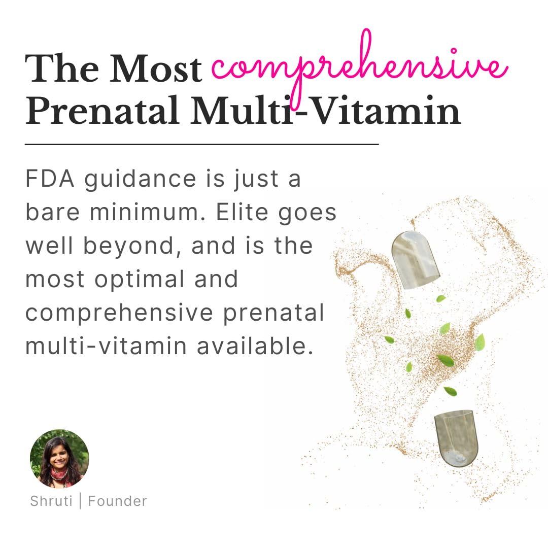 Ayurvedic Prenatal Vitamins – Folate, Choline, Iron, Iodine – 30 Ct
Gentle Prenatal | Bioavailable Folate | Brain & Thyroid Support | 30 Capsules