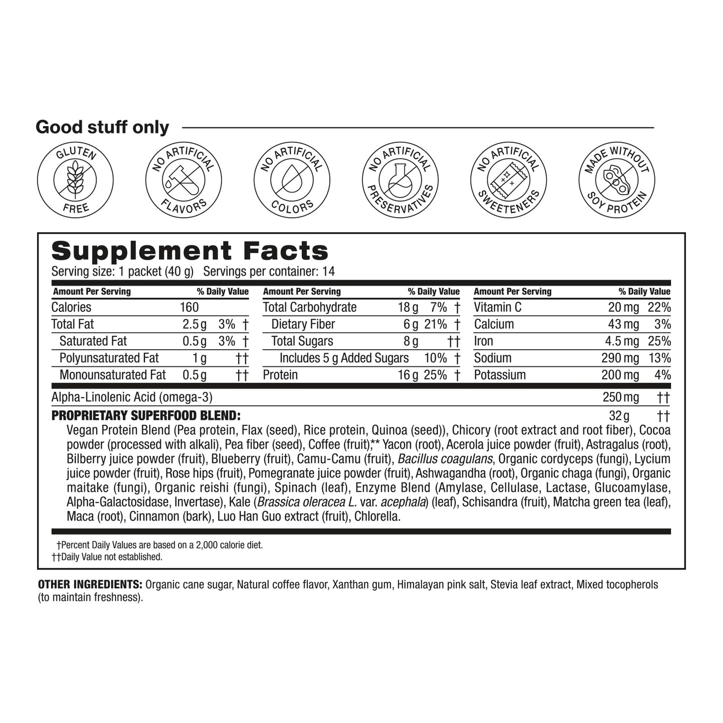 Shakeology Vegan Protein – Café Latte, Superfoods & Weight Loss Support