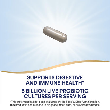 Nature’s Way Primadophilus – 5B CFU Probiotic for Digestive & Immune Support