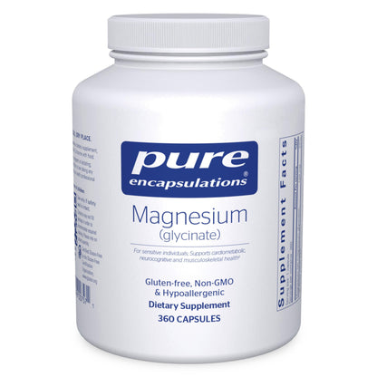 Pure Encapsulations Magnesium Glycinate – Stress, Sleep & Heart