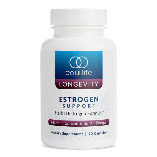 Equilife Estrogen Support Supplement for Women – Herbal Hormone Balance, 90 Capsules