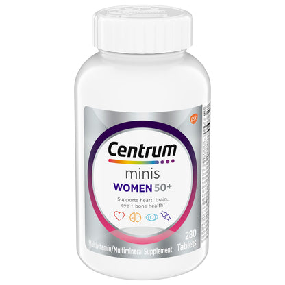 Centrum Minis Silver Women’s 50+ – Memory & Bone Support – 280 Ct