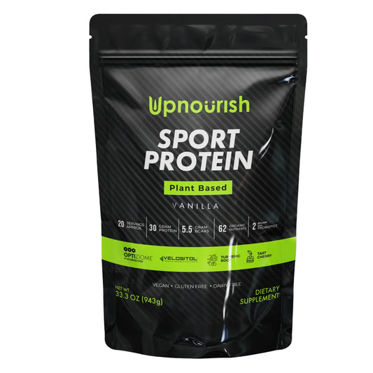 Vegan Sport Protein – Vanilla, 30g Protein, BCAAs & Probiotics