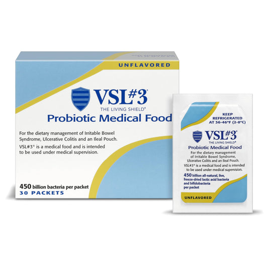 VSL#3 Probiotic Powder – 450B CFUs for IBS, UC & Gut Health Support