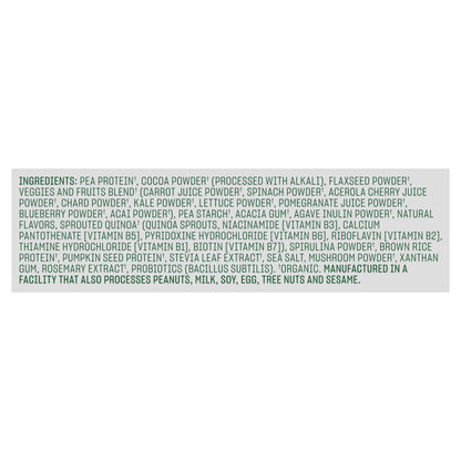 Vega Organic All-in-One Protein – Chocolate, Superfoods, 61.8 oz