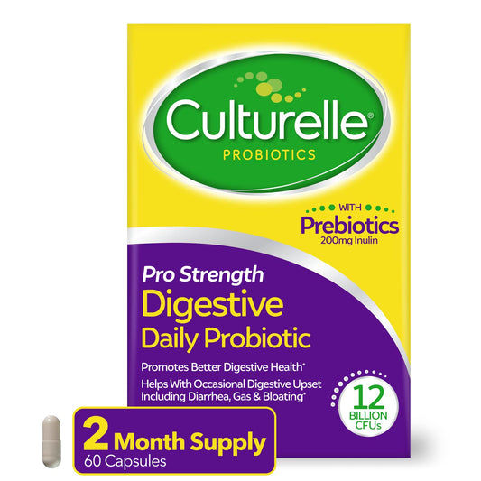 Culturelle Pro Strength Probiotic – Digestive, Gas & Bloating Relief