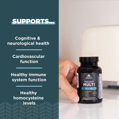 Ancient Nutrition Multivitamins for Men and Women, Age 40+ (90 Count)