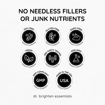 Dr. Brighten Period Support Kit - Balance, Adrenal Support, and Women's Probiotic - Targets Hormonal Acne, Period Issues, & PMS - Vegan, Non-GMO