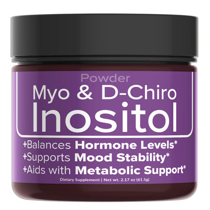 Intimate Rose Inositol Supplement for Women Powder - Myo-inositol & D-Chiro Inositol - Hormonal Balance & Healthy Ovarian Function Support for Women - Ideal 40:1 Ratio - Made in USA