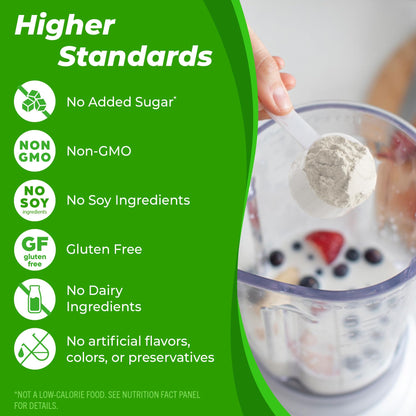 Orgain Vegan Protein – 30g Vanilla, BCAAs, Fiber, 1g Sugar, Workout Support
