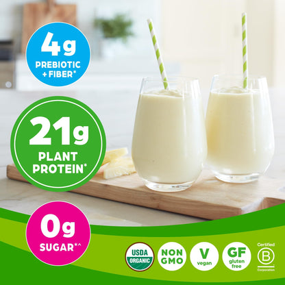 Orgain Organic Vegan Protein – Unflavored, No Sugar, Gluten-Free, 1.59 lb