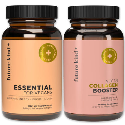 Future Kind Best Sellers Bundle – Vegan Multivitamin + Collagen Booster