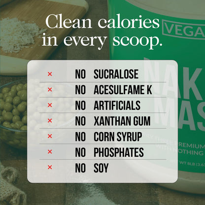 IRONVEGAN Gainer – Vanilla Plant-Based Mass Protein with Superfoods