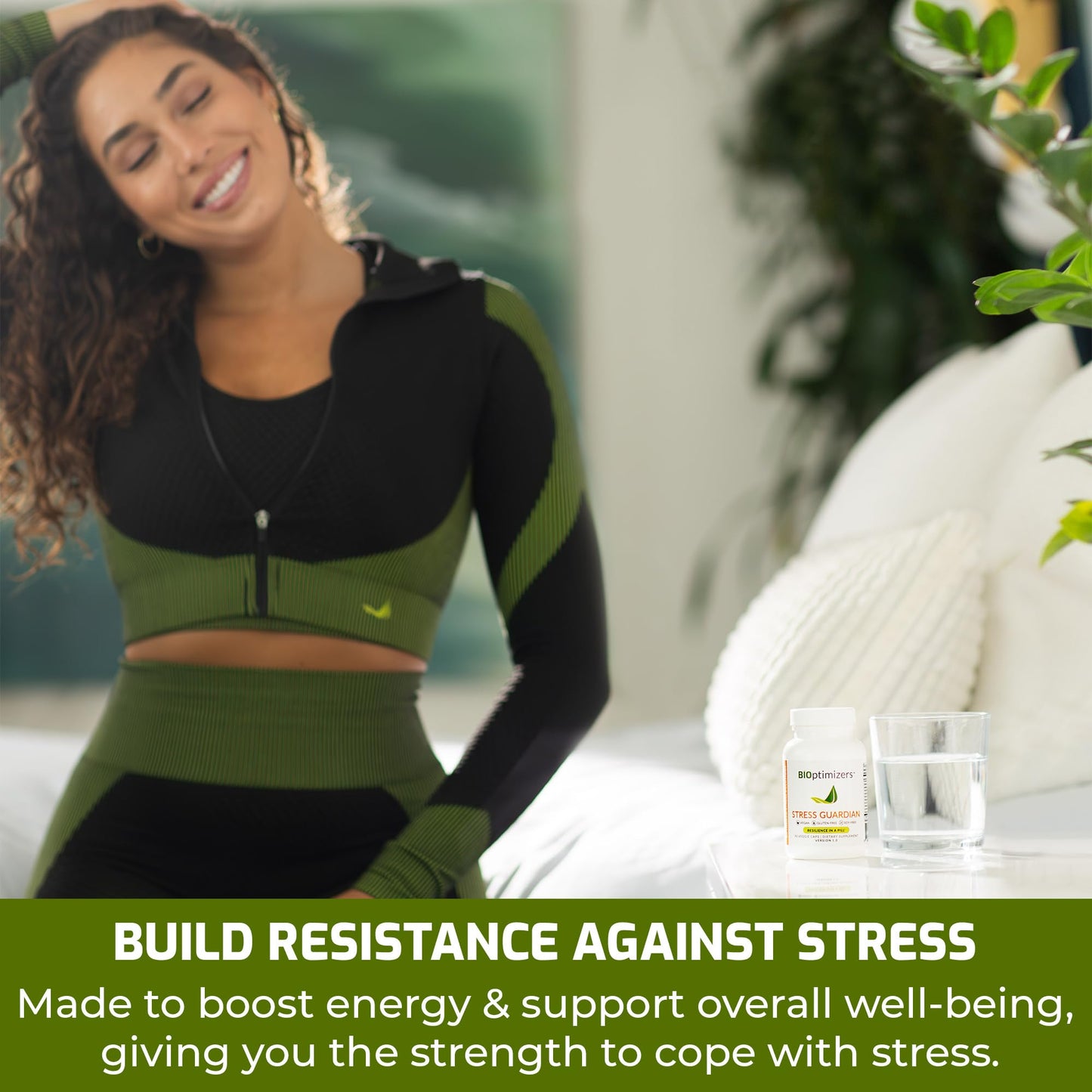 BIOptimizers Stress Guardian – Stress Relief & Rest Support – 90 Capsules
