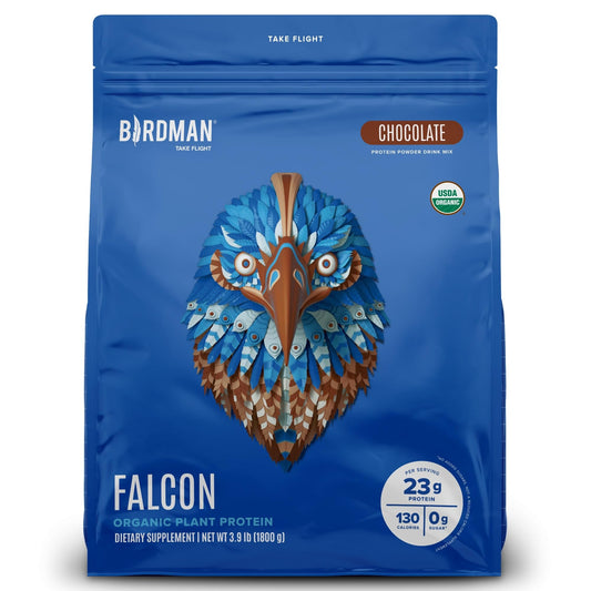 Birdman Falcon Vegan Protein – Chocolate, Organic, Stevia-Free, Keto