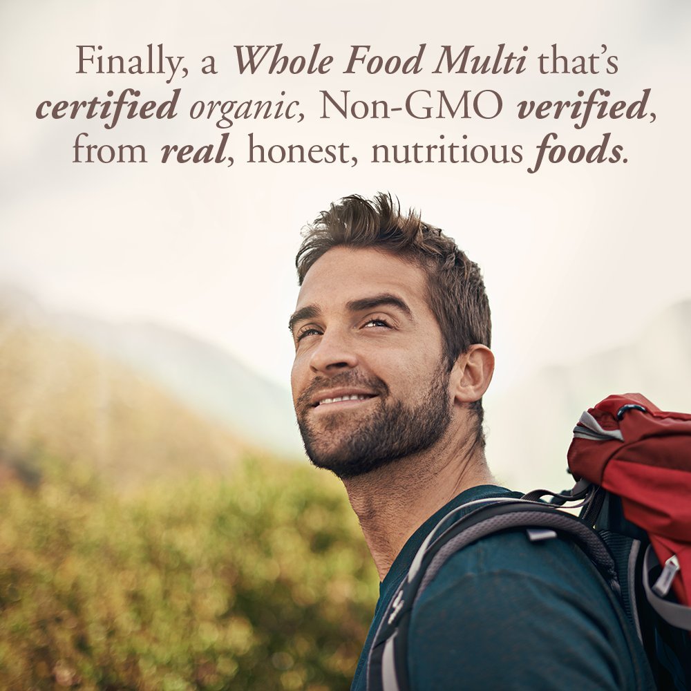 Garden of Life Men’s Organic Multivitamin – Energy & Wellness Support