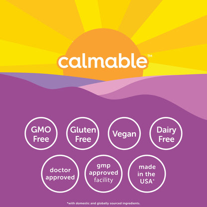 Calmable Stress Relief for Women – GABA, 5-HTP & Ashwagandha