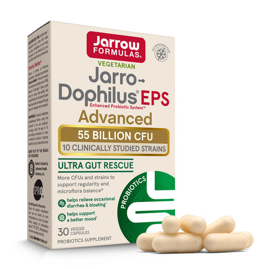 Jarro-Dophilus EPS Advanced – 55B CFU Probiotics for Digestive Support