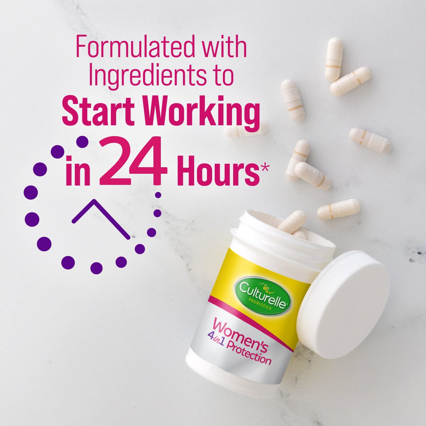 Culturelle Women’s Probiotic – Vaginal, Digestive, Immune & Bloat Support