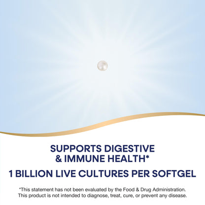 Nature’s Way Reuteri Pearls – 1B CFU, Digestive & Immune Health Support