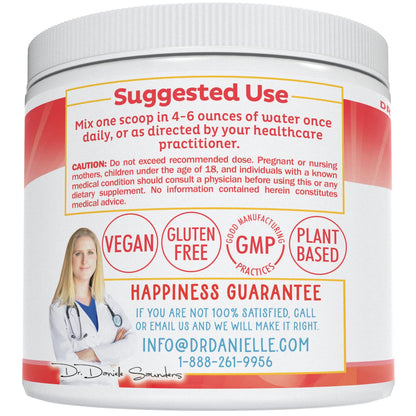 Dr. Danielle Gut Assist – Leaky Gut Repair & Digestive Support – Berry (69 characters)