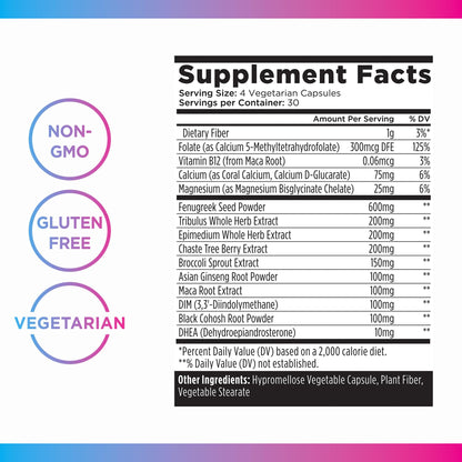 Livingood Daily Women’s Hormone Support – PMS, Menopause & Mood Relief
