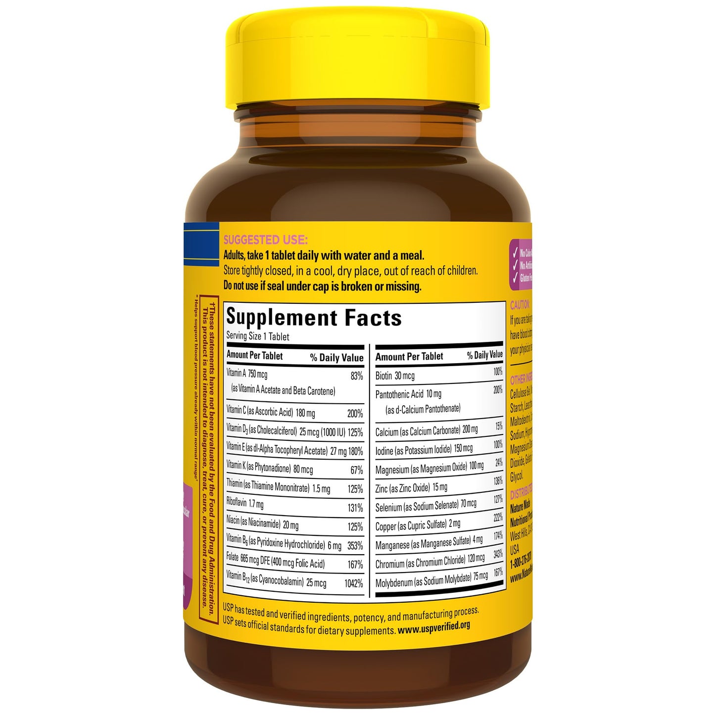 Nature Made Multivitamin for Her 50+ – Daily Women’s Health Support 90 Ct