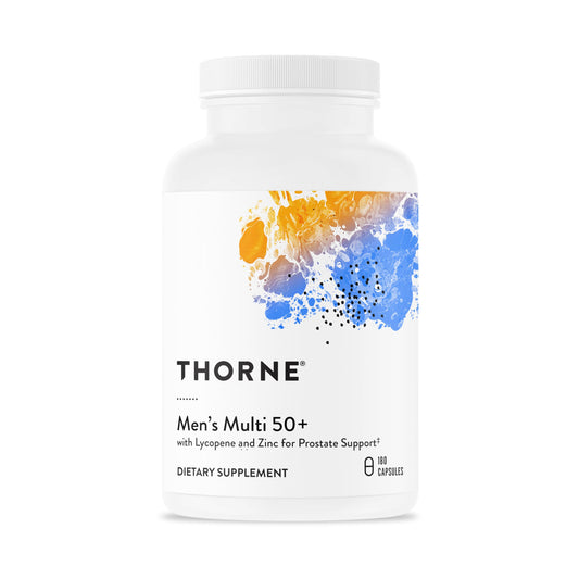 Thorne Men's Multi 50+ – Prostate, Heart & Immune Support – 180 Ct