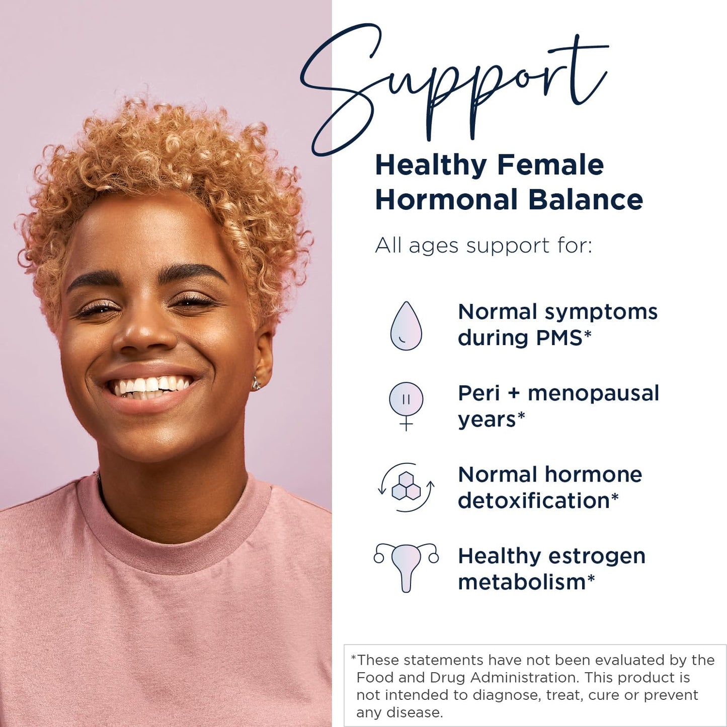 FemGuard+ Hormone Support for Women – DIM, Herbal Estrogen Supplement, 120 Capsules