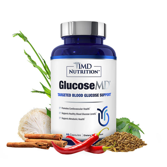 1MD Cinnamon & Berberine – Blood Sugar & Metabolic Support – 60 Ct