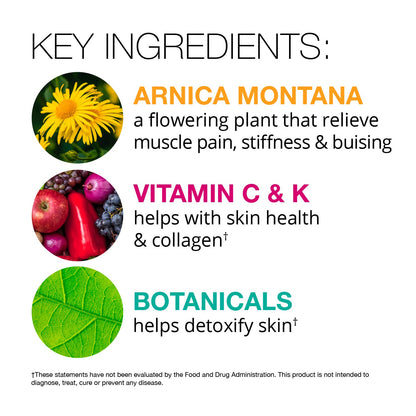 Vitamedica | Arnica Filler Kit Bundle | Arnica Montana 30X Blister Pack + Arnica & Vitamin K Topical Cream | Vitamin K Topical Cream | Softens, Calms, Moisturizes, & Restores Bruised Skin | Recovery