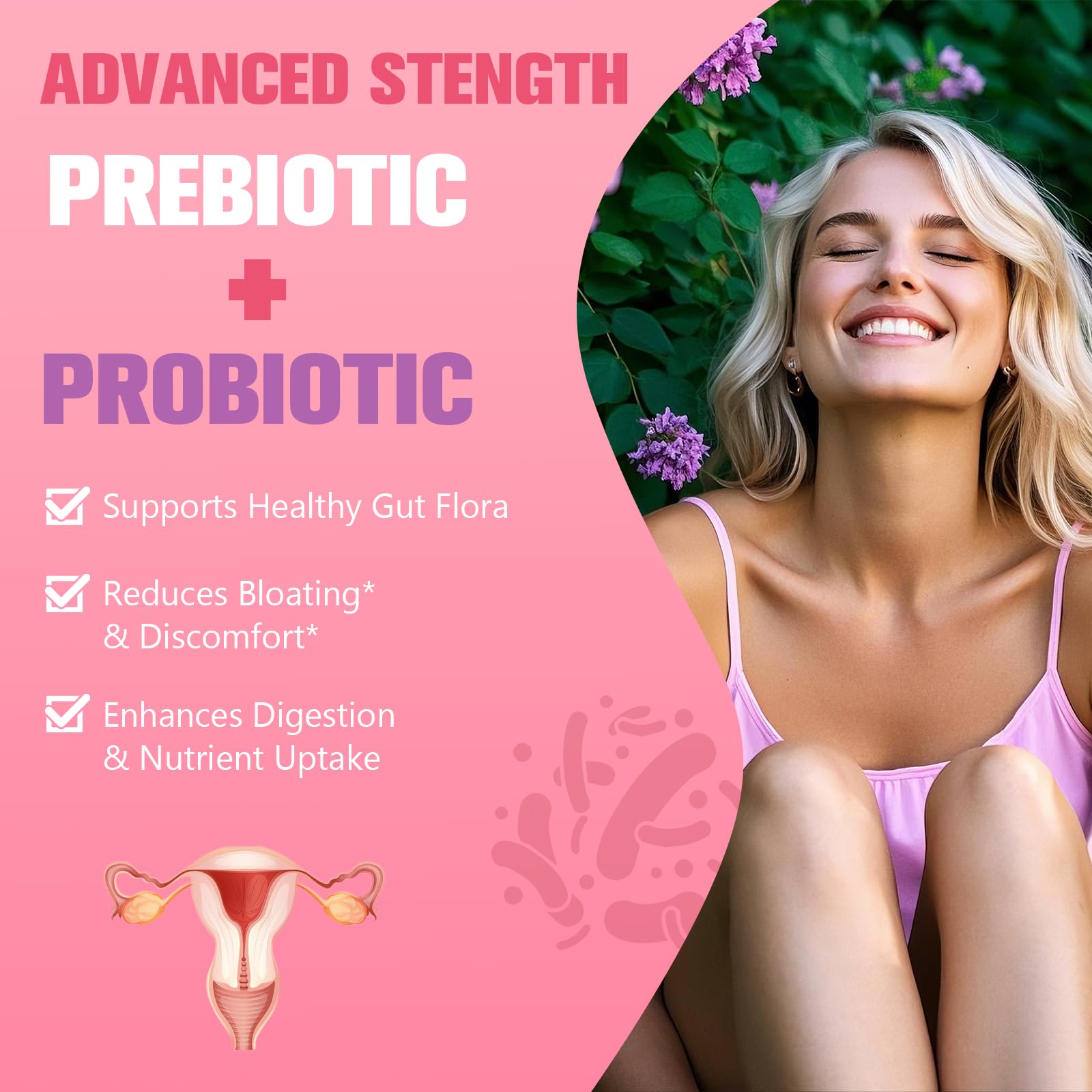 Vegan 40-in-1 Menopause Support Capsules for Women – Hot Flash Relief and Hormone Balance